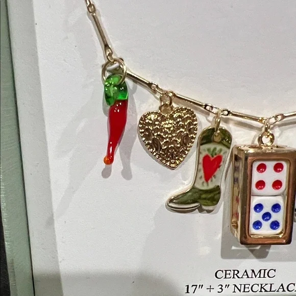 Atterri | Lucky Charms Ceramic Necklace - Picture 5 of 13